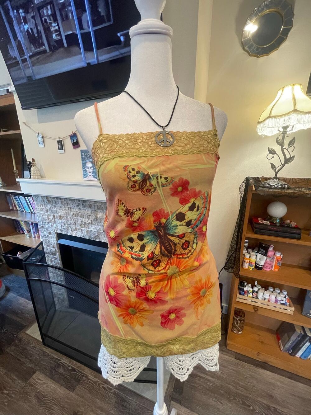 fairycore vintage forever 21 cami